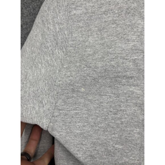 Willamette Hoodie Mens Large Gray Pullover Fleece Oarsman 913 College Spell Out - Picture 10 of 11